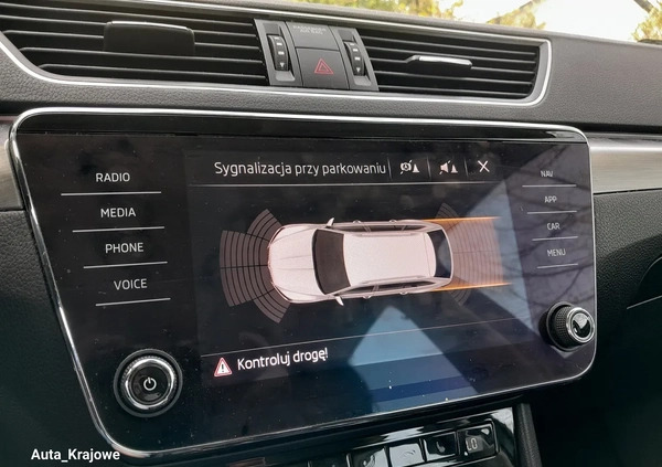 Skoda Superb cena 84900 przebieg: 178000, rok produkcji 2019 z Kutno małe 781